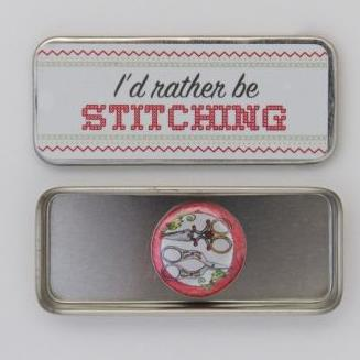 Amanda McKinley Needle Tin by Zappy Dots