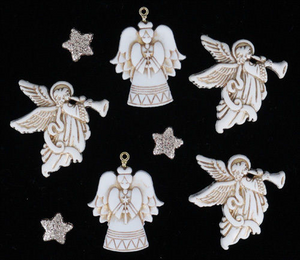 Dress It Up Buttons - Christmas Themed