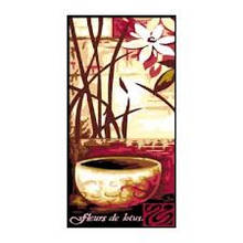 Fleurs de Lotus Tapestry by Margot