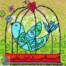 Birdie Needlepoint Kit by Dimensions