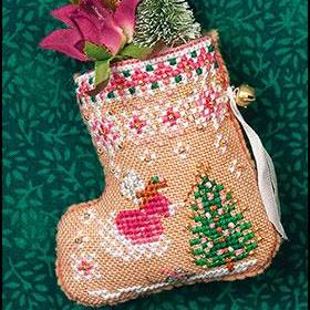 Gingerbread Mouse Fairy Stocking by Just Nan