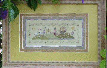 Birdsong Sampler Cross Stitch Kit By Shepherd's Bush