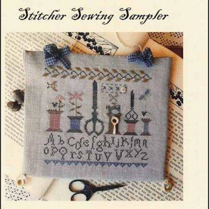 Stitcher Sewing Sampler Cross Stitch Chart by Nikyscreations