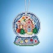 Mill Hill Snow Globe Charmed Ornament Kits