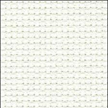 14CT Aida Zweigart Per Metre Antique White