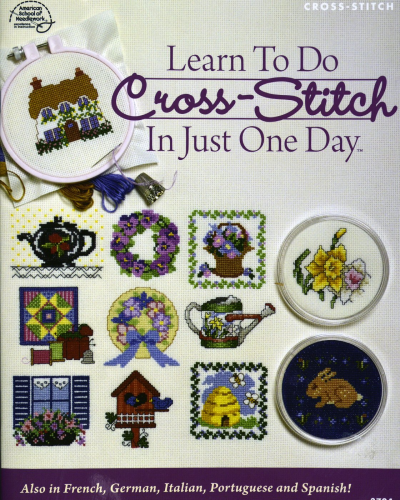 Learn To Do Cross Stitch In Just One Day By American School Of Needlework
