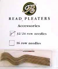 Read Pleater Needles 32/24 Row