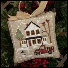 Farmhouse Christmas by Little House Needleworks - Snowy Series