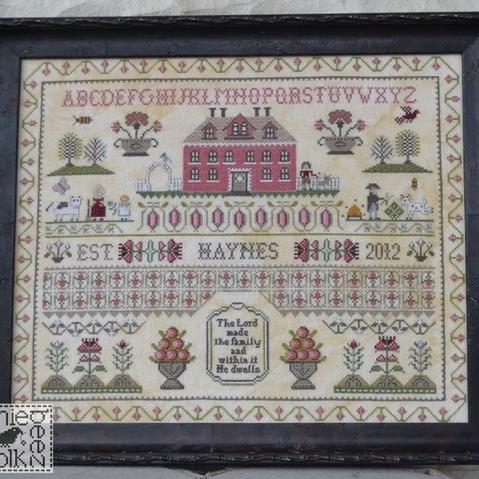 The Haynes Sampler by Annie Beez Folk Art