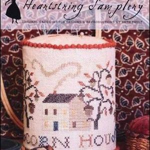 Acorn House Pin Drum by Heartstring Samplery