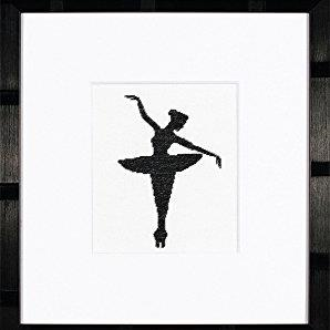 Ballet Silhouette Cross stitch kit by Lanarte