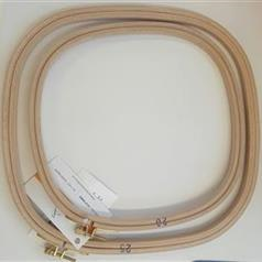 Square Wooden Hoops By Hardwicke Manor