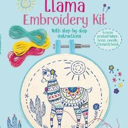 Embroidery Kit: Llama  by Lara Bryan, Bethan Janine and Ian McNee