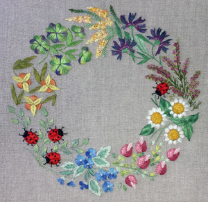 Summer Wreath By Canevas Folies