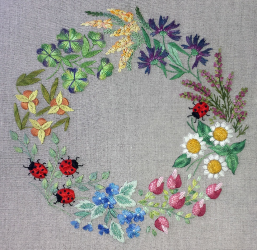 Summer Wreath By Canevas Folies
