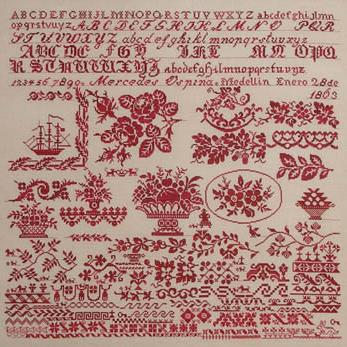 Mercedes Ospina 1863 by Queenstown Sampler Designs