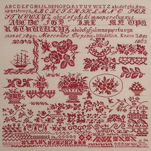 Mercedes Ospina 1863 by Queenstown Sampler Designs