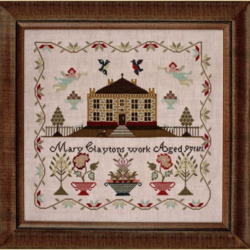 Mary Clayton: An English School Girl Sampler by Hands Across the Sea Samplers