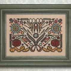 Arranging The Sewing Kit By Ink Circles