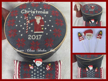 Santa Claus Shaker Box By Mani Di Donna