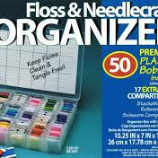 Floss and Needlecraft Organiser by Darice - 51 Piece