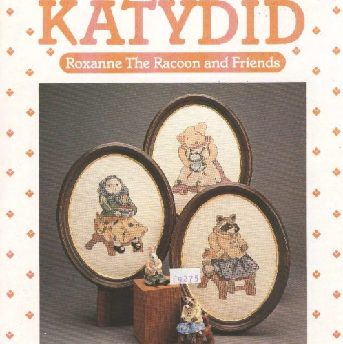 Roxanne the Racoon and Friends Cross Stitch Chart by Katydid