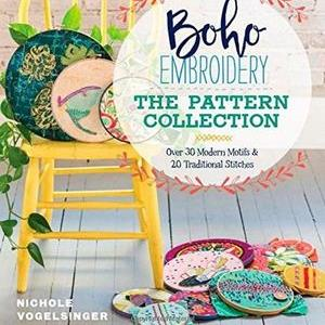 Boho Embroidery: The Pattern Collection by Nichole Vogelsinger