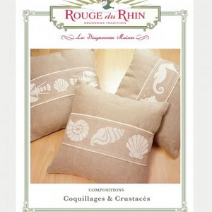Shells and Crustaceans Cross Stitch Chart (Coquillages & Crustaces) by Rouge Du Rhin