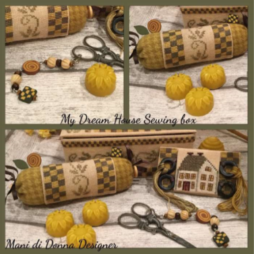 My Dream House Sewing Box Accessories by Mani di Donna
