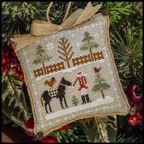 Farmhouse Christmas by Little House Needleworks - Snowy Series