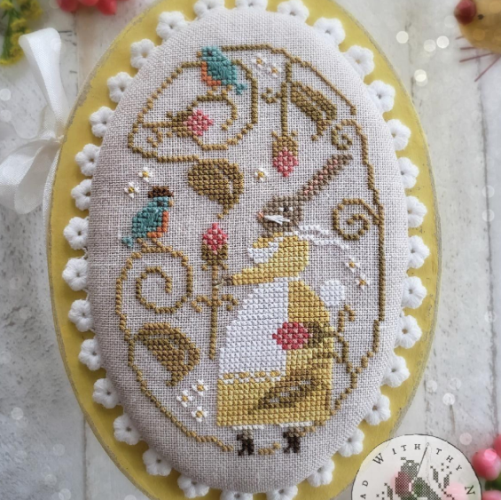 Spring Serenade Cross stitch chart by With Thy Needle and Thread (Brenda Gervais)