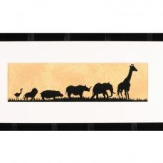 Animals on Parade Cross Stitch by Lanarte