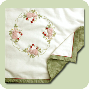 Bunnies in the Berry Patch Pattern Pack by Windflower Embroidery