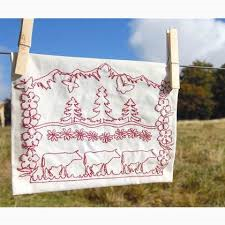 Mountainside Scenery (Transhumance) Stitchery By DMC