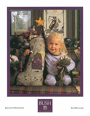 Jillian's Stocking By Shepherd's Bush - Chart and Charm Pack
