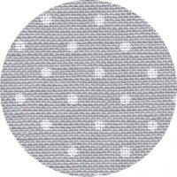 32CT Belfast Zweigart Linen Grey with White Dots 7349