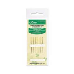 Clover Gold Eye Tapestry Needles