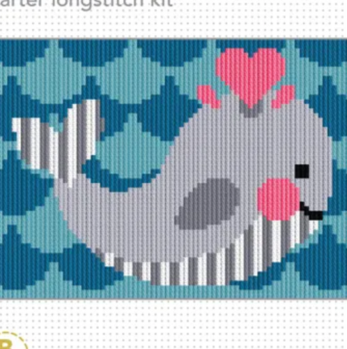 Longstitch Whale Kit by Create Handmade
