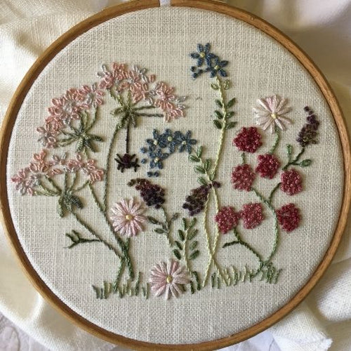 Joy Embroidery Kit by Roseworks Designs