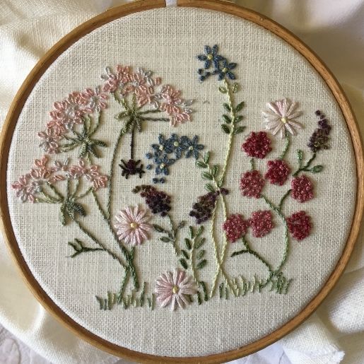 Joy Embroidery Kit by Roseworks Designs