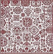 Scarlet Ribands by Long Dog Samplers