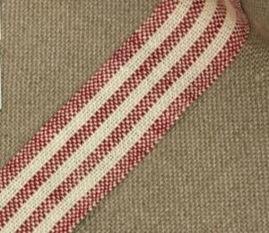 Linen Band 28CT Striped 3cm Wide