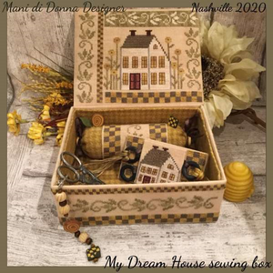 My Dream House Sewing Box by Mani Di Donna