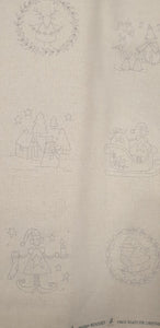 Make Ready for Christmas Stitchery Panel by Natalie Bird