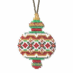 Beaded Holiday Ornaments by Mill Hill - 2019 Collection