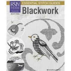 RSN Essential Stitch Guides: Blackwork by Becky Hogg - Large Format Edition
