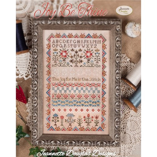 Joy be Thine Cross Stitch Chart by Jeanette Douglas Designs