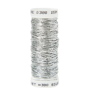 Goldwork Threads - Silver Wire #380
