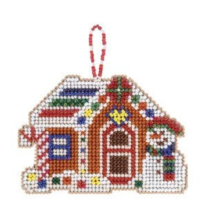 Gingerbread Cabin 2021 Ornament Kit by Mill Hill