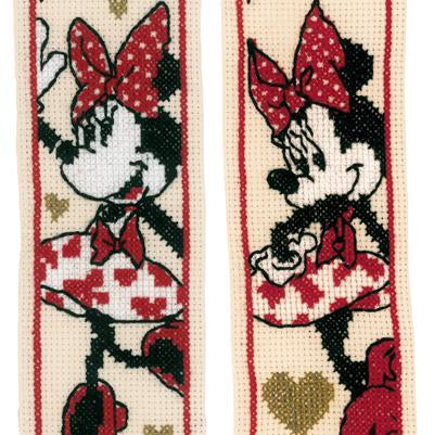 It's about Minnie Disney Bookmark kit by Vervaco - Set of Two PN-0183292